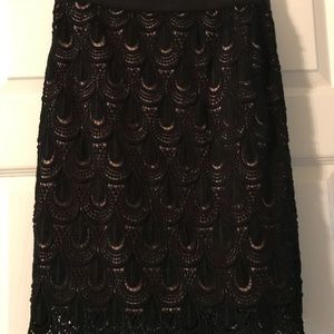 Ann Taylor Lace skirt